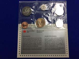 1996 Uncirculated Canadian Coin Set.