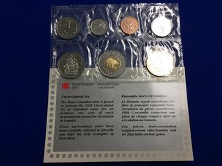 1998 Uncirculated Canadian Coin Set.