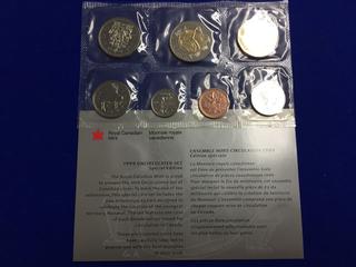 1999 Uncirculated Canadian Coin Set.