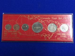 1973 Canada Prince Edward Island Coin Set.