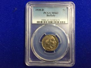 1933 United States Buffalo Nickel - PCGS Genuine.