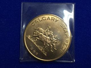 1966 Calgary Stampede Token.