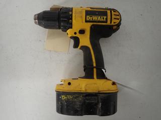 DeWalt DC720 1/2 in. Cordless 18V Drill Driver s/w 18V Battery, No Charger. (2-B-1)