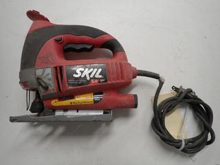 Skil 4580 Orbital Cut Control Scrolling Cut Jig Saw, 120V 50.60Hz, 5.0A. (2-E-3)