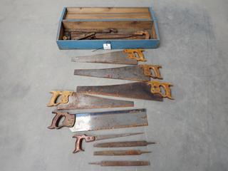 Assorted Hand Saws, Files, Etc. (2-N-3)