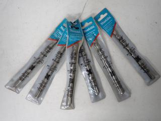 (5) Makita 0-00929 3/8 in. Carbide-Tipped Concrete Bits. (2-N-2)