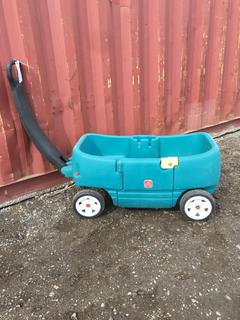 Plastic Toddler Wagon.