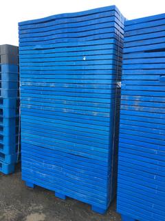 Quantity of Plastic Pallets, Approximately 44in x 50in.