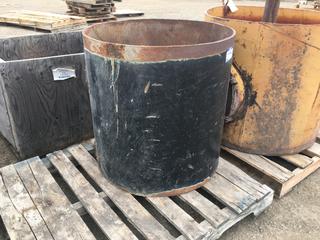 Fire Pit Ring, Approximately 30in D x 31in H.