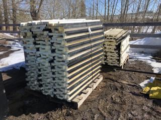 (2) Pallets of Gorilla ICF Window and Door Bucks 11in and 13in Widths.