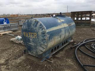 Skid Mounted Water Tank 500 Gallons.