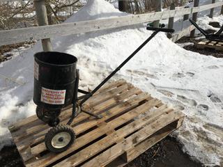 Fertilizer Seed Spreader.