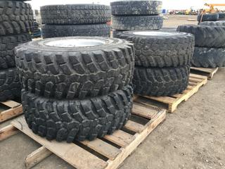 (4) Alliance Multi Use 550 Tires 340/80 R18 w/ Rims.