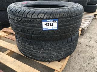 (2) Firestone Firehawk GT Tires P195/60 R15 87H M+S.