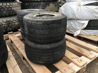 (4) Assorted Golf Cart Tires 18 x 8.50-8 NHS w/ Rims.