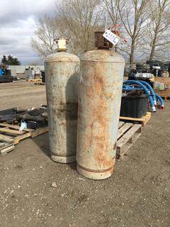 (2) Propane Tanks 100lbs.