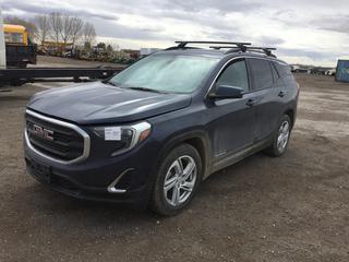 2018 GMC Terrain SLE AWD SUV c/w 1.5L Ecotec, Auto, A/C, 225/60R18 Tires, Showing 164,440 Kms, VIN 3GKALMEV6JL143521 **Radio Does Not Work and Drains Battery, Work Orders Available In Office**