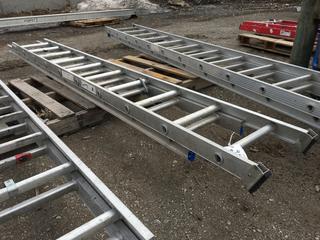 Aluminum 20ft Extension Ladder.