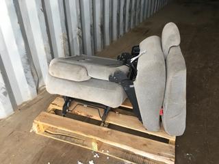 (2) Grey Cloth Vehicle Seats.