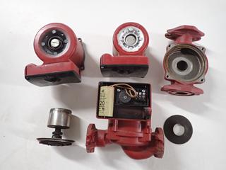 (3) Grundfos 115v Pumps w/ Check Valve. (9-F-2)