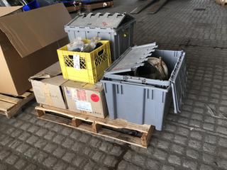 Pallet of Assorted Electrical Components.