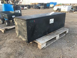 Metal Storage Box 18in x 18in x 60in.