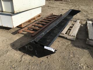 Single Trailer ramp 16in x 65in and Dump Trailer Tarp Cover.