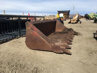6 Ft. Digging Bucket Skid Steer Attachment, Control # 7675