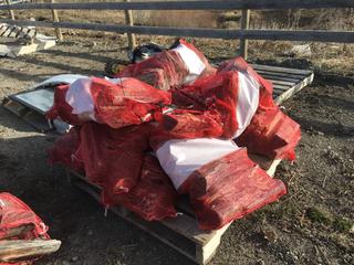 Quantity of Bagged Split Dry Firewood.