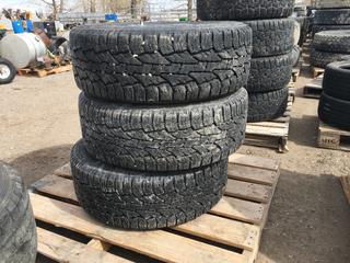 (3) Nokian Potiiva AT Tires LT 275/55 R20 120/117S w/ Ford Rims.