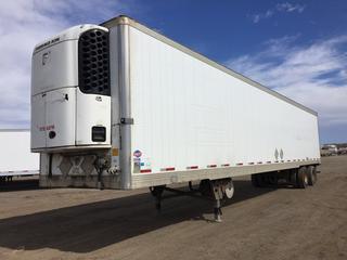 2008 Utility 3000R 53 Ft. T/A Van Trailer c/w Thermo King Reefer, VIN 1UYVS25308U339216, *Thermo King Damaged, Hole Inside Reefer On Floor, Thermo King Starts and Runs*