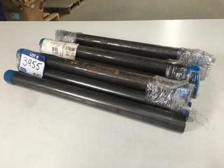 Quantity of Black Steel Pipe 1in x 18in. (9-G-1)