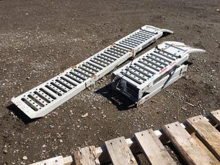 Set of Folding Metal Loading Ramps 9in x 80in.