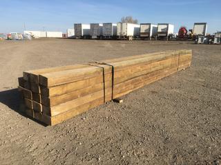 Green Pressure Treated 4x6 - (18) 16 Ft. & (1) 14 Ft.