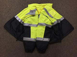 Gerber Outerwear 3M Scotchlite Reflective Jacket, Size 2XL/R. (21-A-3)