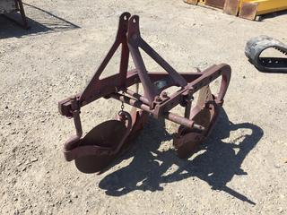 Dearborn 10-1 3 Point Hitch Plow, S/N 61255.