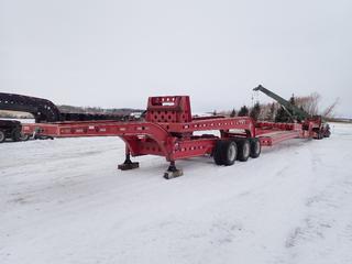 2008 Diamond 80-TON 12 AXLE 3+3+3 DOUBLE GOOSENECK STEERABLE TRUNNION LOWBOY C/w 2008 Diamond 3-Axle Jeep, VIN 1D9KH34308S235423, 2008 Diamond Double Gooseneck Double Drop Trailer, VIN 1D9BM60398S235424 And 2008 Diamond 6-axle Steerable Dolly Trailer, VIN 1D9KH34348S235425  24in Front And Rear Lift Towers, Kar-Tech Wireless Remote Control Steering, Hydraulic Power Pack. CVIP 07/2023 *Note: More Info In Item Description Box Below, Buyer Responsible For Loadout, Info As Per Owner*