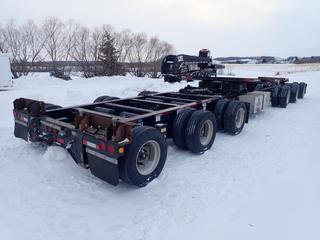 2009 Aspen Low Profile Steer Dolly C/w 6-Axle, 60-Ton Cap, Ridewell A/R Suspension, Compensator Bar, 12in Lift Towers, 134,662lb GVWR, 20,020lb GAWR, Tow Bar, Honda GX390 Motor To Power Hydraulic Steering, Storage Box, Approx. 200ft Of Umbilical Hose/Cord And (24) 245/70 R17.5 Tires. VIN 2A9TD55639N125052 *Note: Buyer Responsible For Loadout, Info As Per Owner*