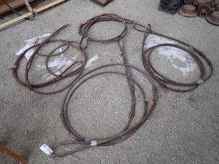 Qty Of (4) Tuff-Lift Wire Rope Slings