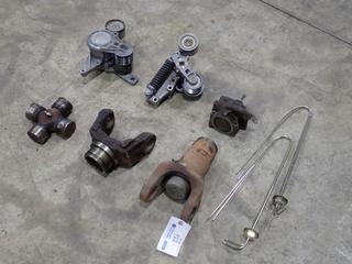 Universal Joint, Drive Shaft, Tension Pullers And Assorted Truck Parts