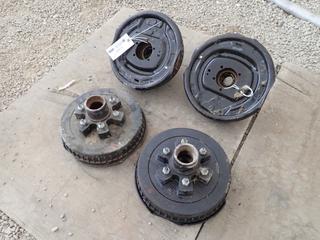 Qty Of Brake Drums, Backing Plates And Bearings 