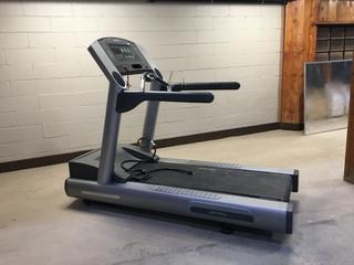 Life Fitness 95Ti Treadmill with FlexDeck Shock Absorption System, Programs and Fitness Monitoring, 0-15% Incline, 0.5-10mph, 120V, 20 Amp Plug, S/N TTJ101554.  (AU)