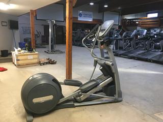 Precor EFX 576i Elliptical Cross Trainer with 21.2in - 24.7in Stride Lengths, 15-40 Degree Cross Ramp, 20 Resistance Levels, Programs and Fitness Monitoring, S/N AA72L26070024.  (AU)