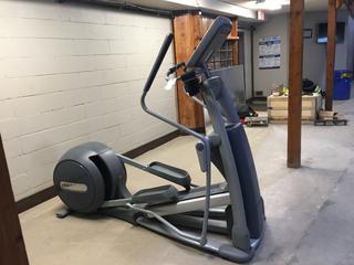 Precor EFX 576i Elliptical Cross Trainer with 21.2in - 24.7in Stride Lengths, 15-40 Degree Cross Ramp, 20 Resistance Levels, Programs and Fitness Monitoring, S/N AA72L26070026.  (AU)