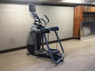 Precor Adaptive Motion Trainer with HDTV, S/N AMZEE13140018.  (AU)