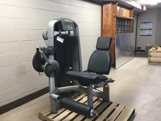 Techno Gym Leg Extension with 250lb Weight Stack, S/N M99130-ALML 08000245.  (AU)