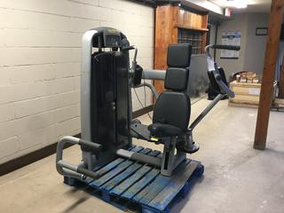 Techno Gym Pectoral with 260lb Weight Stack, S/N M91330-ALML08000159.  (AU)