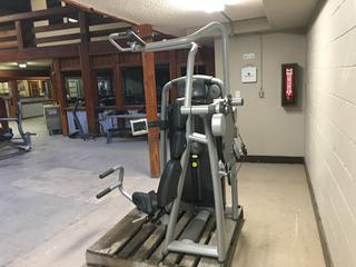 Techno Gym 2SC-Class Vertical Traction with 260lb Weight Stack, S/N M97130-ALML08000108.  (AU)