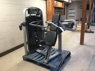 Techno Gym 2SC-Class Shoulder Press with 190lb Weight Stack, S/N M96930-ALML08000204.  (AU)