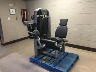 Techno Gym 2SC-Class Leg Curl with 250lb Weight Stack, S/N M99030-ALML08000224, Broken Cover.  (AU)